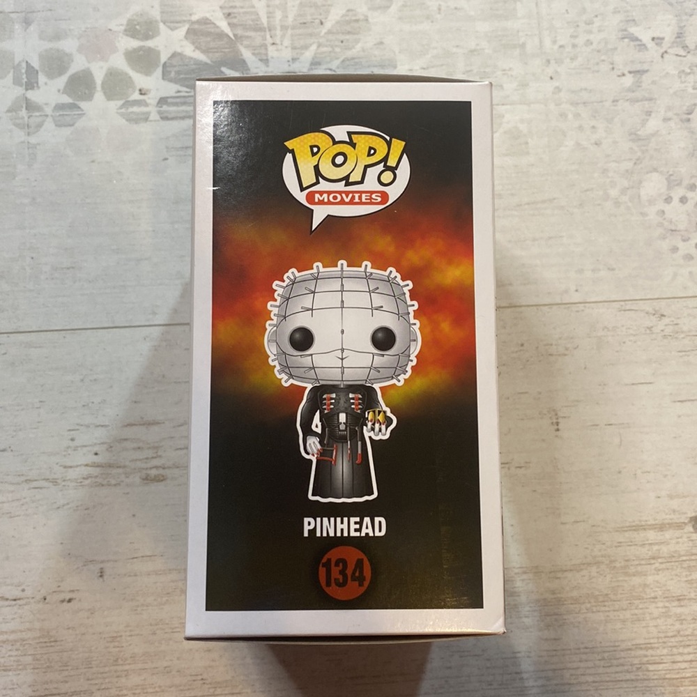 Funko Pop Pinhead #134 Hellraiser III Hell on Earth Horror Figure - Picture 6 of 9